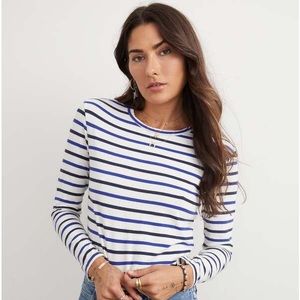 A M O The Babe Tee Royal/Navy Steipe